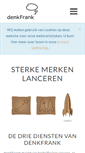 Mobile Screenshot of denkfrank.nl
